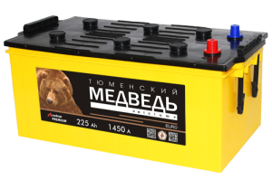 АКБ 6СТ-225  Медведь  (1450A) о/п 518х276х242
